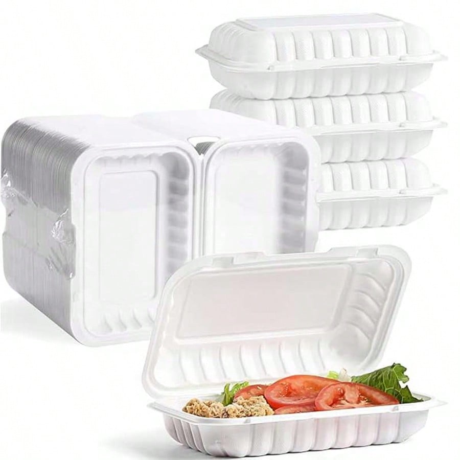 Meal Prep Restaurant - 50 Pack Food Storage Containers, PP