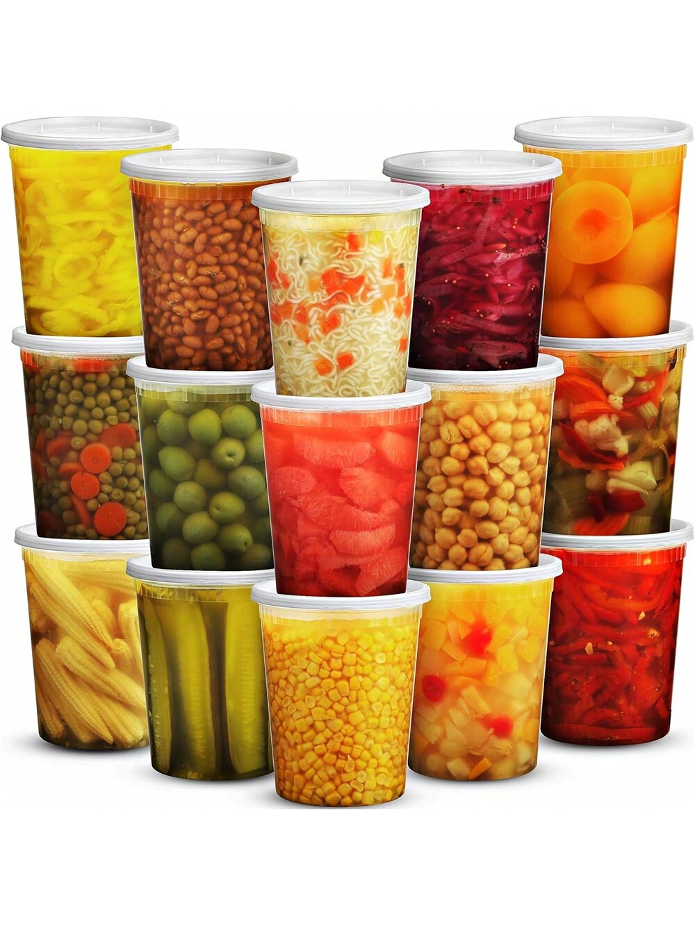 24Pack 32oz Deli Containers wi - Meal Prep Ideas recension och pris