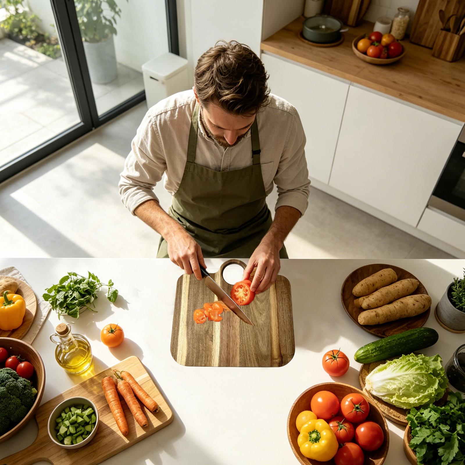 Kitchen Cutting Board Non-Slip - Meal Prep Cutting recension och pris