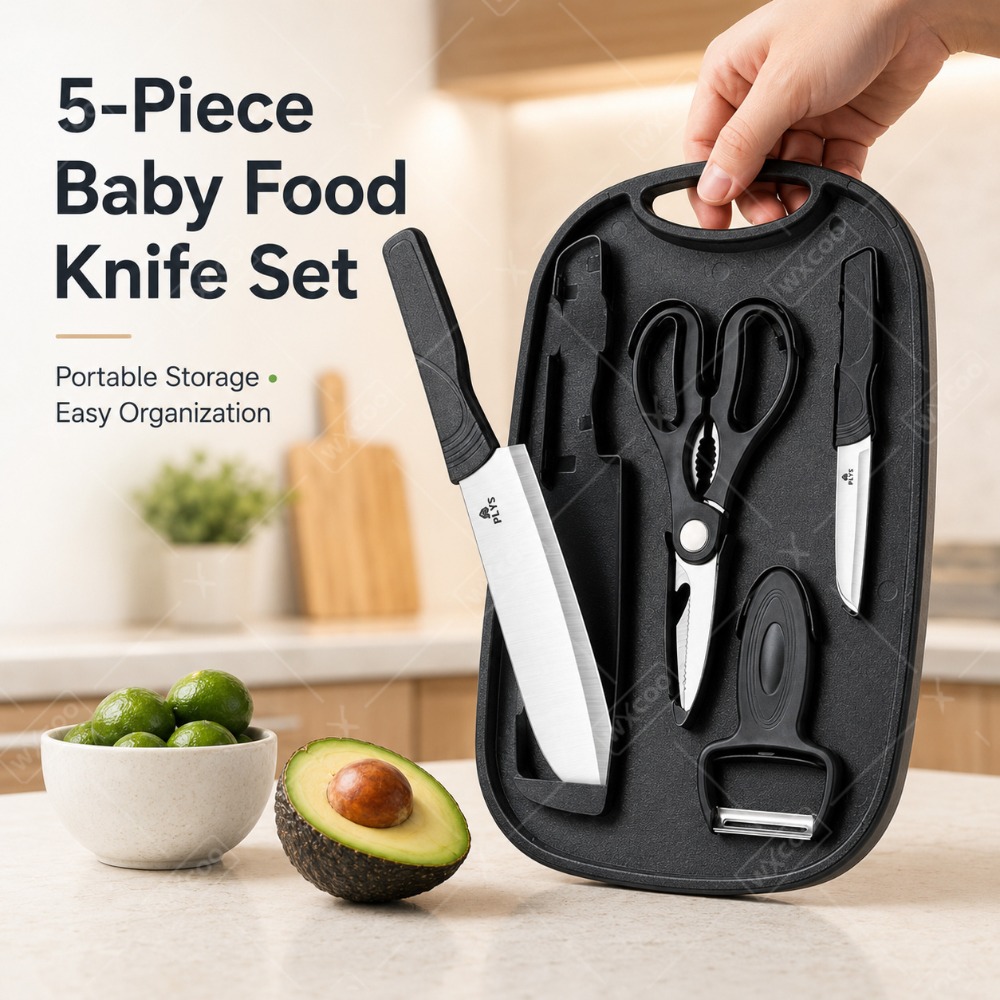 Baby Food Preparation Knife Se - Meal Prep Cutting recension och pris