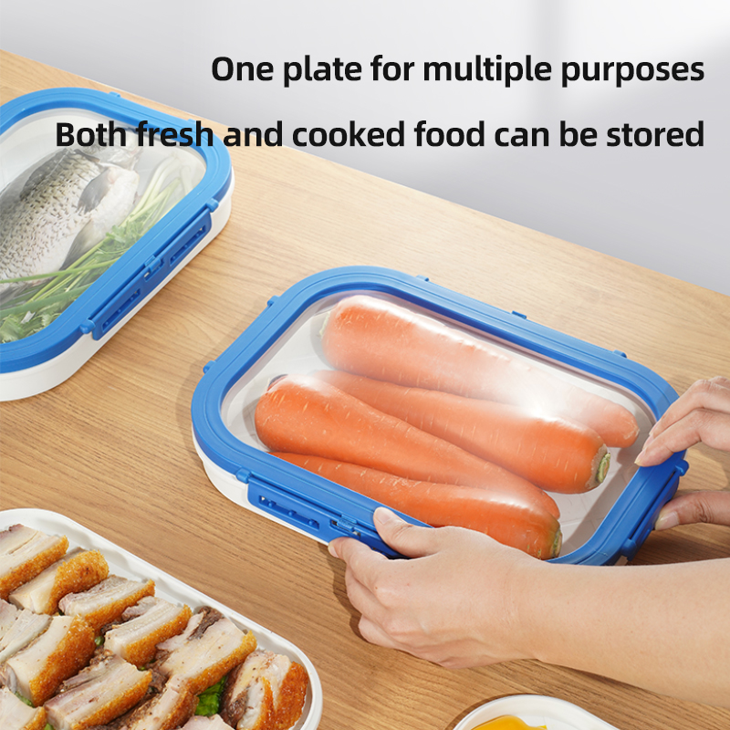 Food Storage Container Stackab - Meal Prep Cutting recension och pris