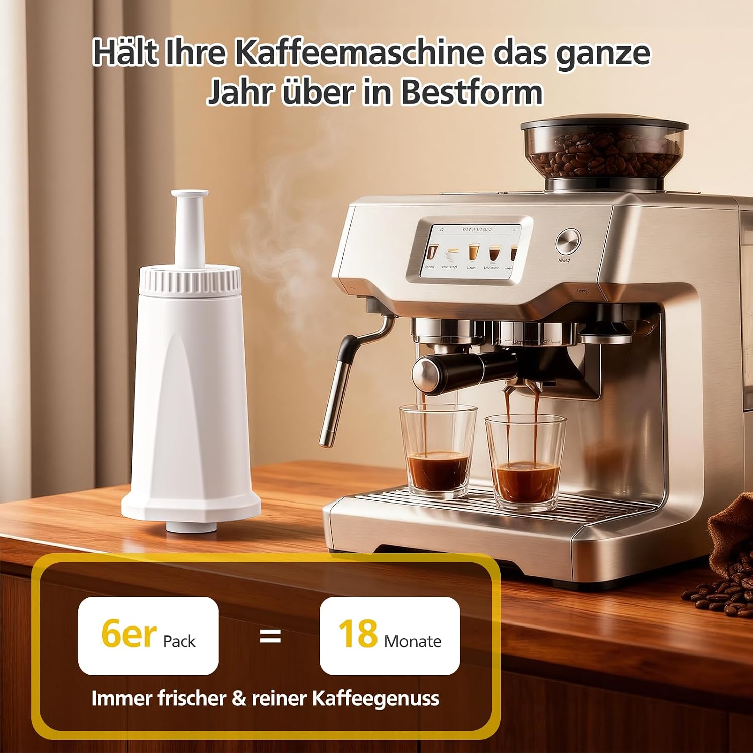 Replacement for Breville Espre - Breville Espresso Barista Touch recension och pris