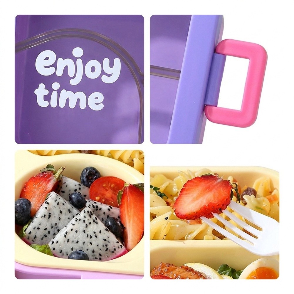 Stainless Steel Bento/Box 3 Co - Meal Prep Ideas recension och pris