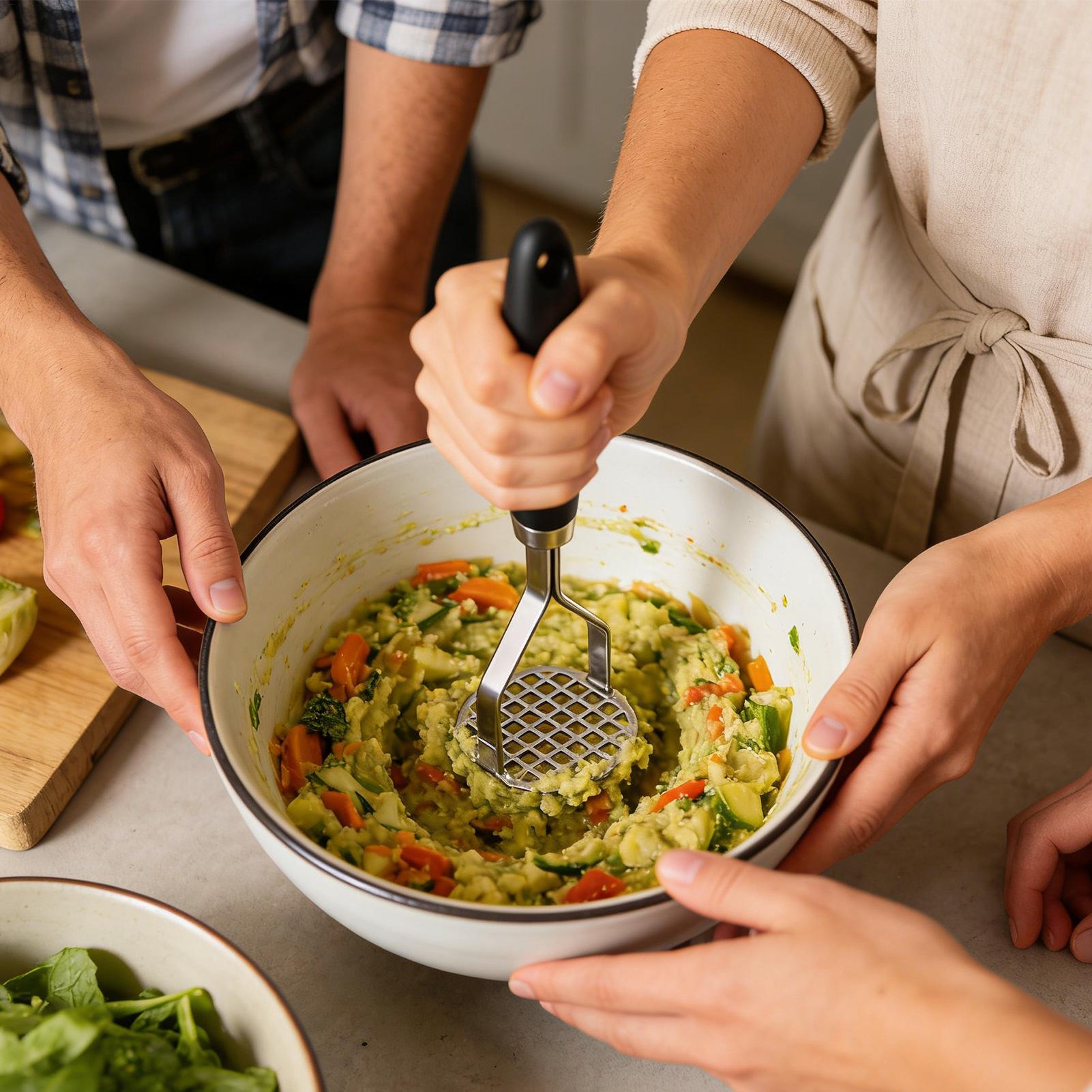 Potato Ricer Manual Vegetable  - Meal Prep Restaurant recension och pris