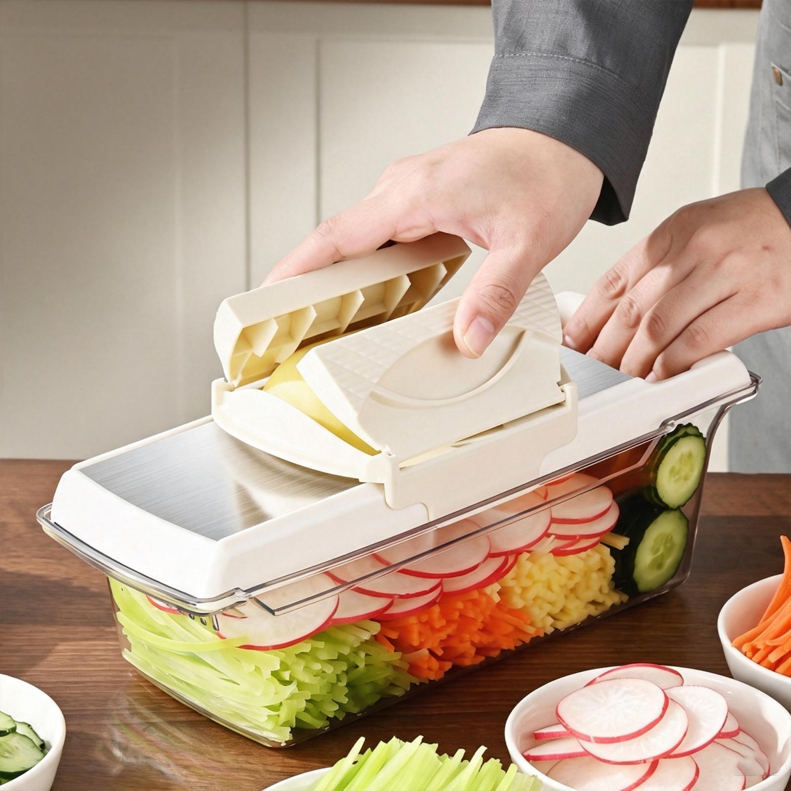 Handheld Vegetable Cutter Kitc - Meal Prep Cutting recension och pris