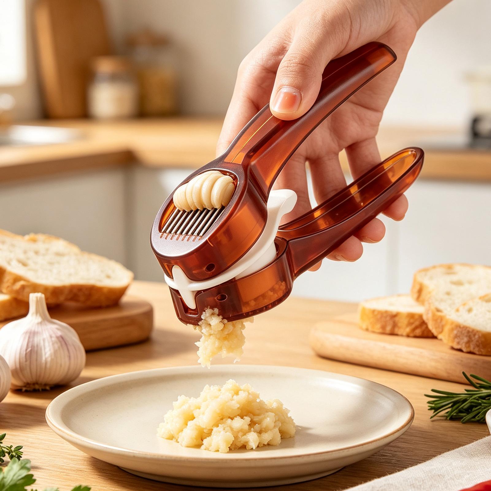Garlic Smasher Stainless Steel - Meal Prep Restaurant recension och pris