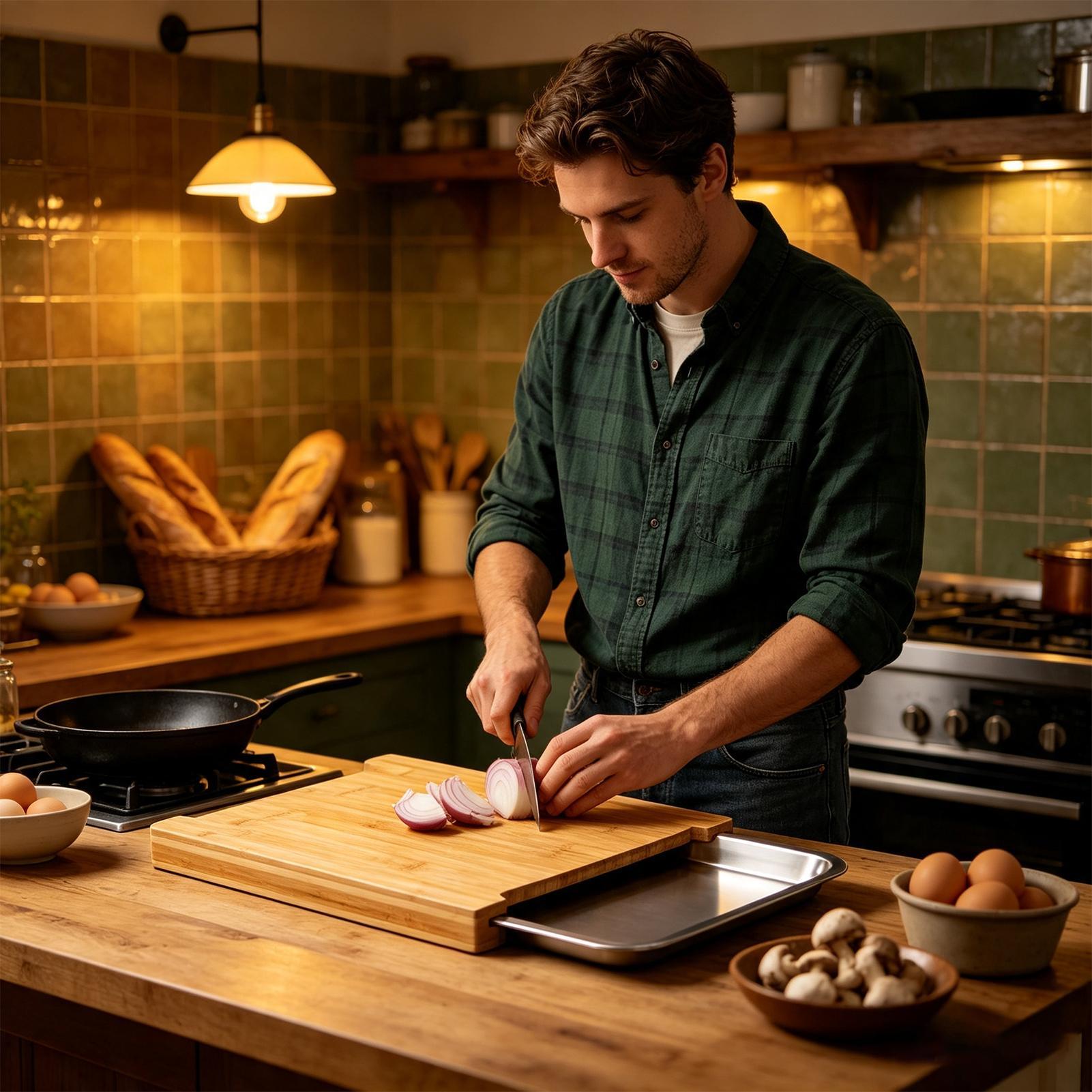 Wood Cutting Boards For Kitche - Meal Prep Cutting recension och pris