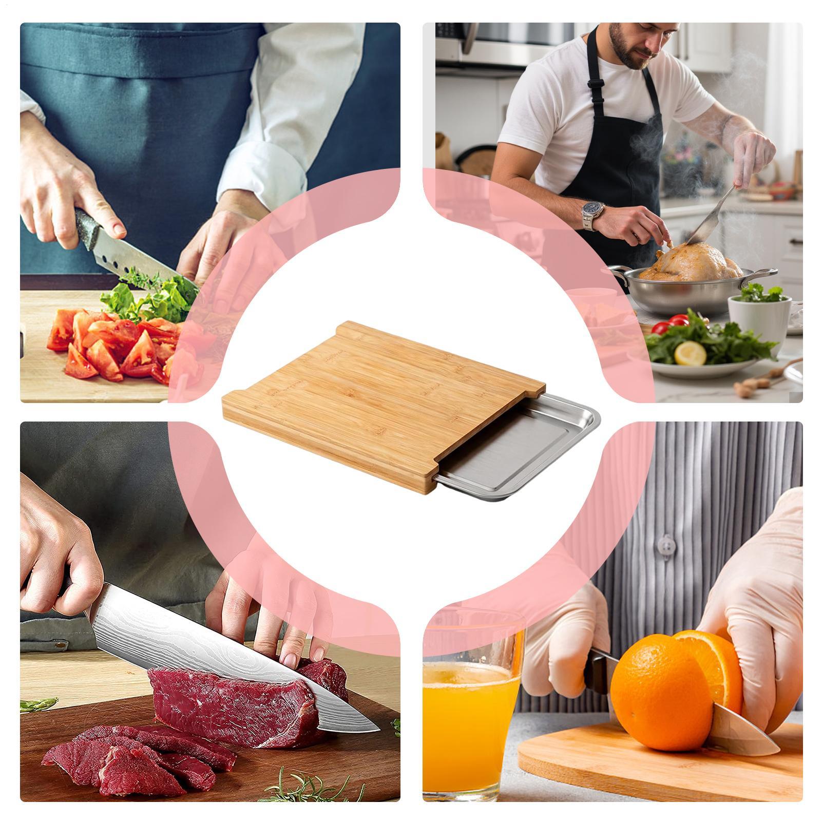 Wood Cutting Boards For Kitche - Meal Prep Cutting recension och pris