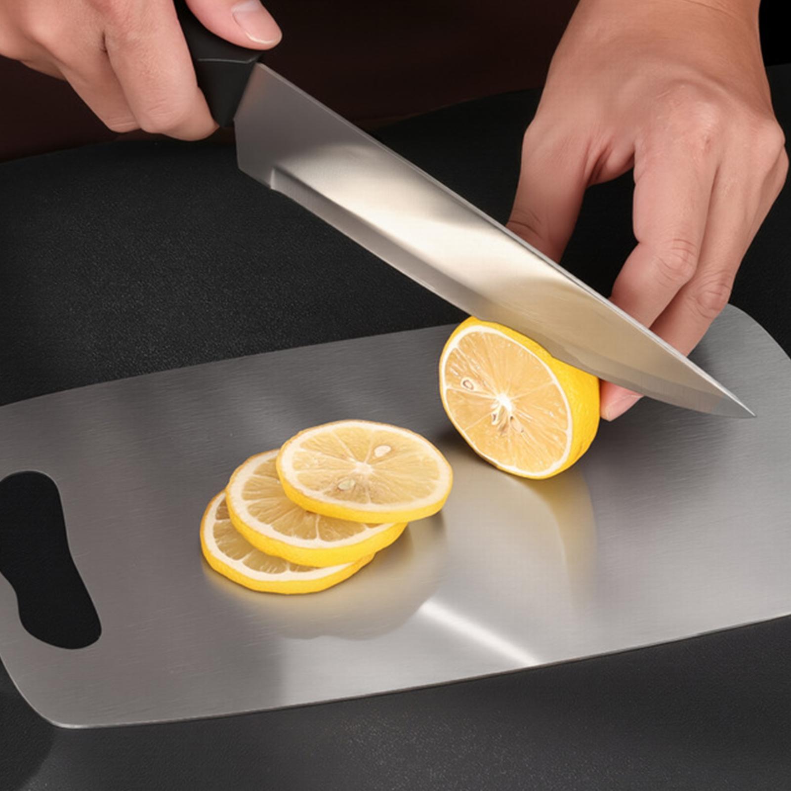 Stainless Steel Cutting Boards - Meal Prep Cutting recension och pris