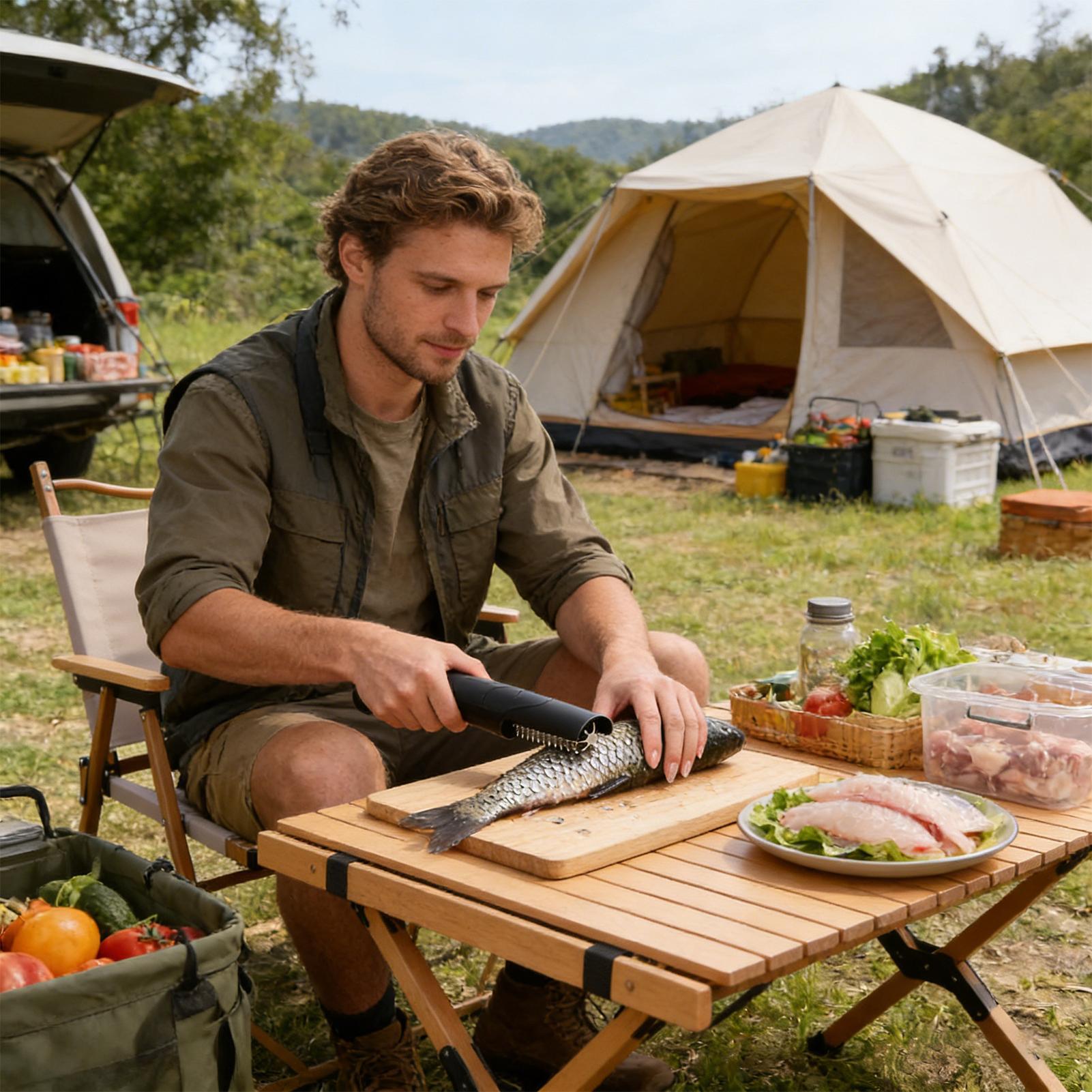 Fish Scaler Cordless Handheld  - Meal Prep Restaurant recension och pris