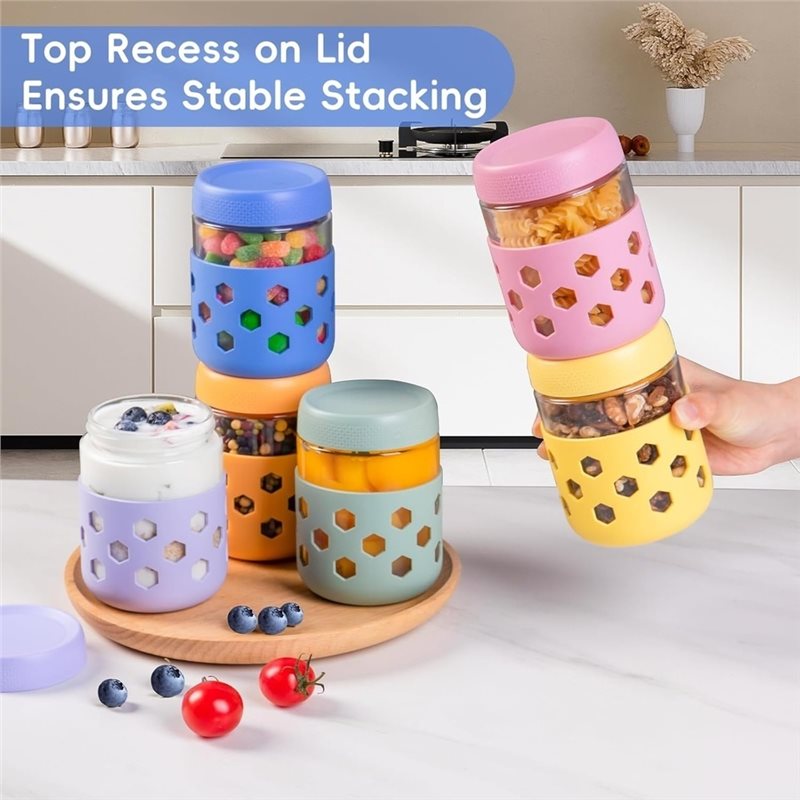 ABMR-1Set Overnight Oatmeal Ja - Meal Prep Oatmeal Jars recension och pris