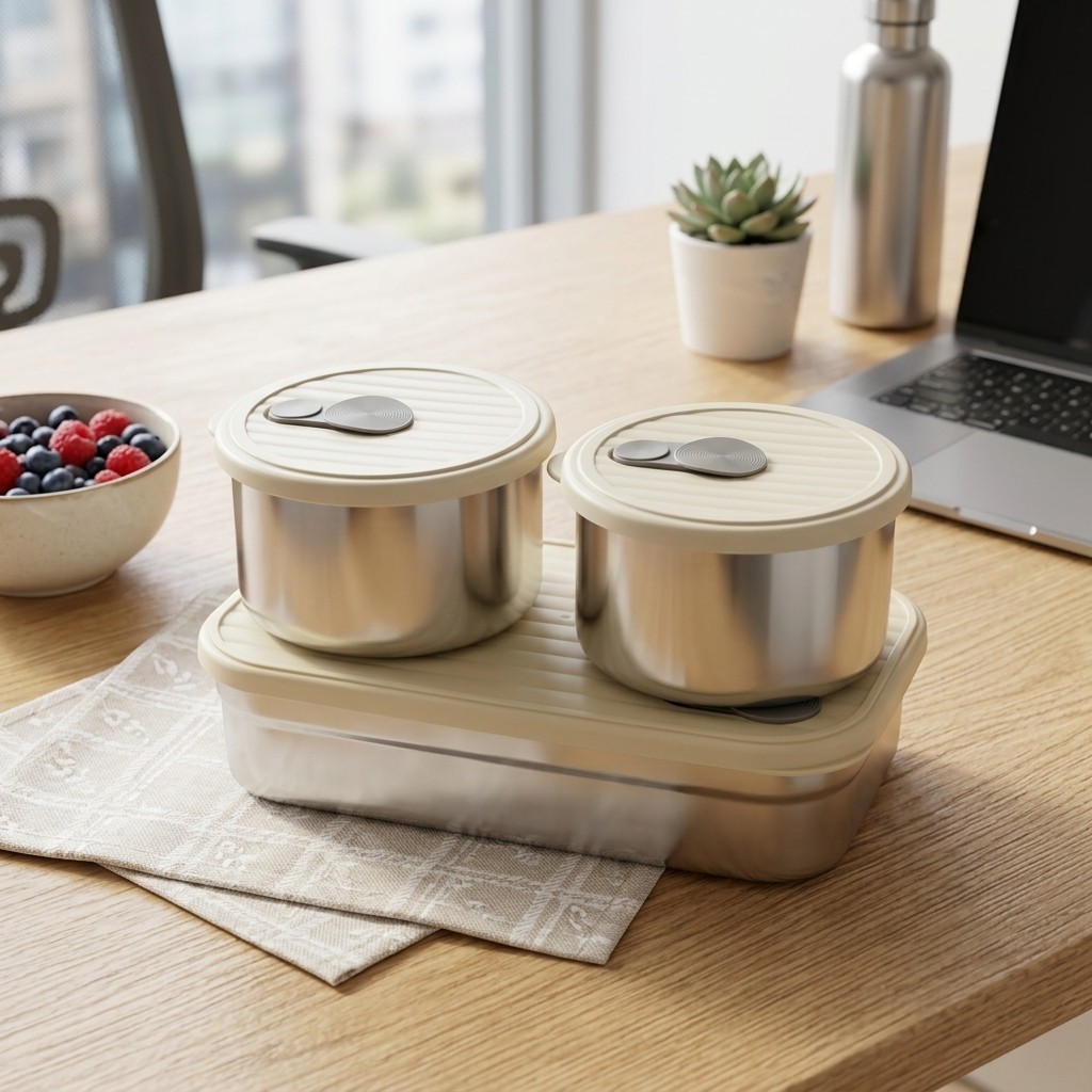 Microwave Safe 304 Stainless S - Meal Prep Ideas recension och pris