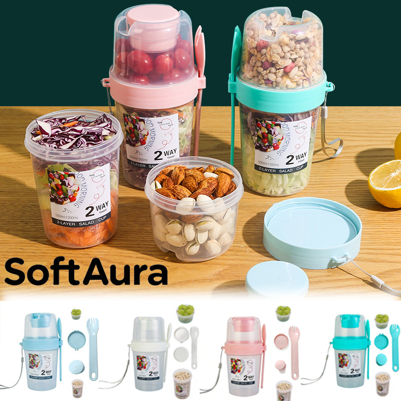 SoftAura Breakfast On The Go C - Overnight Oat Jar recension och pris