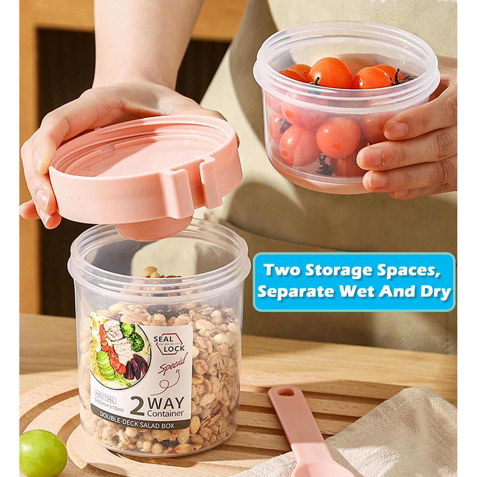 SoftAura Breakfast On The Go C - Overnight Oat Jar recension och pris