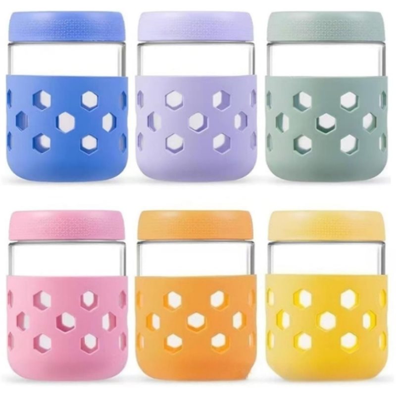 ABMH-Glass Jars With Airtight  - Meal Prep Oatmeal Jars recension och pris